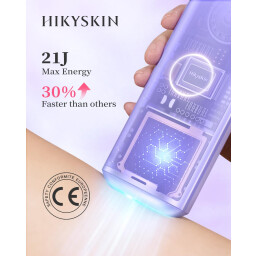 جهاز إزالة الشعر IPL سافير الياقوت بتبريد احترافي منزلي Sapphire IPL Hair Removal Device with Professional Cooling for Home Use