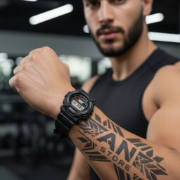ساعة يد رياضية رقمية لكلا الجنسين متعددة الوظائف Unisex Digital Sports Watch with Multi Functions