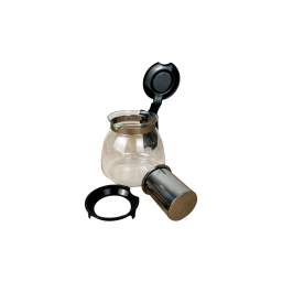 غلاية كهربائية زجاجية 2×1 مع إبريق شاي وفلتر ستانلس ستيل – سعة 2 لتر 2-in-1 Glass Electric Kettle with Tea Pot & Stainless Steel Filter – 2L