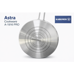 مقلاة كاركموس أسترا برو 24 سم KARKMOS Astra Cookware A-1916 PRO Frypan