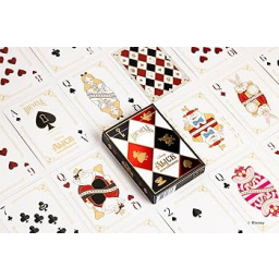 أوراق اللعب: بايسيكل - ديزني - أليس في بلاد العجائب Playing Cards: Bicycle - Disney - Alice in Wonderland