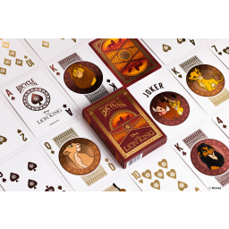 أوراق لعب: بايسيكل - ديزني - الأسد الملك (إصدار محدود) Playing Cards: Bicycle - Disney - Lion King (LIMITED EDITION)