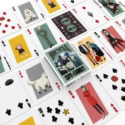 أوراق لعب عائلة الجواسيس Bicycle Spy Family Playing Cards
