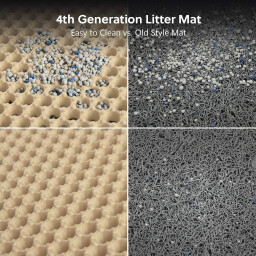 لمامة الرمل Litterbox Matt Dark Grey