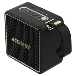 سماعة إيسفاست K3 نانو - لاسلكي بقوة 46W - بلوتوث 5.4 - مقاوم للماء IPX6 Acefast K3 Portable Wireless Speaker-Black