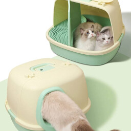 صندوق رمل مغطى Covered Litterbox