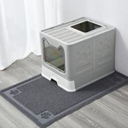 ليتربوكس مغلق  رصاصي Foldable Litterbox Grey