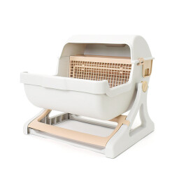 ليتربوكس شبه التلقائي بني Semi-Automatic Litterbox brown