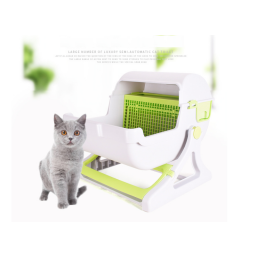 ليتربوكس شبه التلقائي اخضر Semi-Automatic Litterbox green