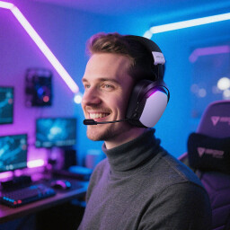 سماعة رأس لاسلكية للالعاب Wireless Gaming Headset