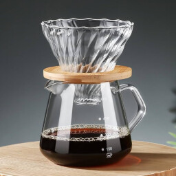 مجموعة v60 حجم 600 مل V60 set 600 ml