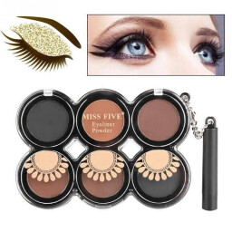 باليت ظلال عيون 6 ألوان احترافية 6 Colors Professional Eyeshadow Palette
