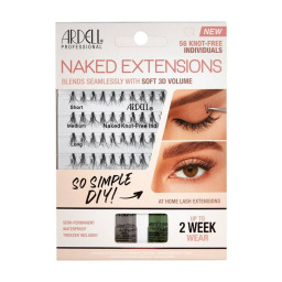 طقم وصلات رموش اصطناعية أرديل نيكد Ardell Naked False Eyelash Extension Kit