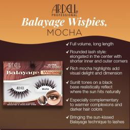 رموش أرديل بالياج موكا اصطناعية بنية Ardell Lash Balayage Mocha False Lashes