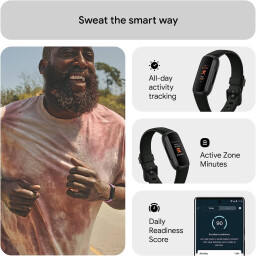 سوار فيتبيت إنسباير 3 الذكي للياقة Fitbit Inspire 3 Smart Fitness Tracker