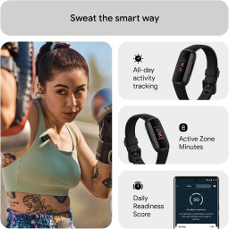 سوار فيتبيت إنسباير 3 الذكي للياقة Fitbit Inspire 3 Smart Fitness Tracker