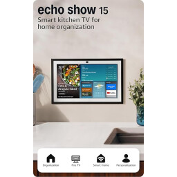 شاشة أمازون إيكو شو 15 الجيل الثاني الذكية مع أليكسا Amazon Echo Show 15 (2nd Gen) Smart Display with Alexa