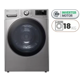 مجفف ملابس - سعة 18 كغم - إنفرتر - فضي Condenser Dryer - 18 kg - Inverter - Silver