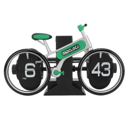ميدكلوك ساعة ذات قلب تلقائي MidClock Bicycle Auto Flip Clock