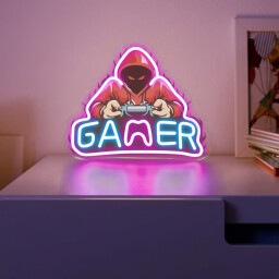 مجسم نيون گيمر Neon Gamer Figurine