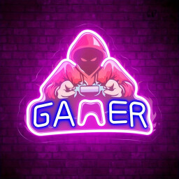 مجسم نيون گيمر Neon Gamer Figurine