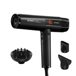 مجفف شعر Rozia A1 احترافي سريع بتقنية أيونات Rozia A1 Professional Fast Hair Dryer with Ionic Technology