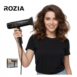 مجفف شعر Rozia A1 احترافي سريع بتقنية أيونات Rozia A1 Professional Fast Hair Dryer with Ionic Technology