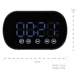 ساعة رقمية تعمل على الشحن Rechargeable Digital Clock
