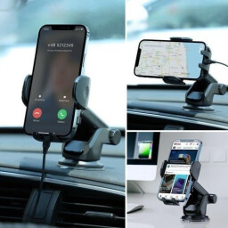 حامل هاتف سيارة ميكانيكي من جوي روم JoyRoom Mechanical Car Holder JR-ZS259