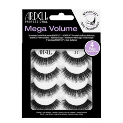 رموش ميغا فوليوم 251 Mega Volume 251 Eye Lashes Pack of 4