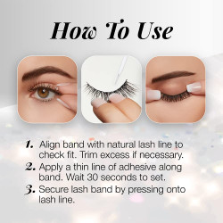 رموش الصناعية ثلاثية الأبعاد فو مينك 863 3D Faux Mink Lashes 863