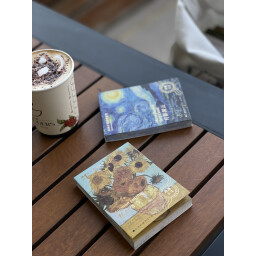 سيت ورق جورنال صغير  - فان كوخ journal paper - small van gogh
