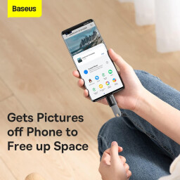 ادابتر تايب سي الى يو اس بي 3.1 اعتيادي من شركة باسيوس Baseus Ingenuity Series Type-C to USB 3.1 Mini OTG Adapter