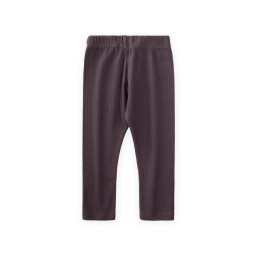 ليقنز مضلع للأطفال 0-5 سنوات - أنثراسيت Ribbed Leggings for Kids 0-5 Years - Anthracite