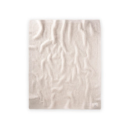 بطانية سيلانيك تريكو للأطفال 80x100 سم - لون إيكرو Selanik Knit Baby Blanket 80x100 cm - Ecru