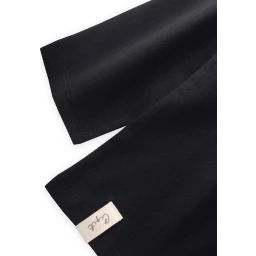 تي شيرت أسود أساسي للأطفال، 8-14 سنة Basic Seasonal T-Shirt for Kids, 8-14 Years - Black