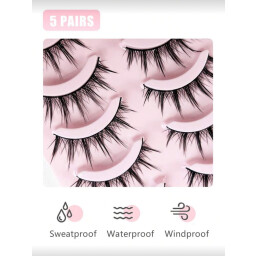 رموش سوبر براءة Super cute eyelashes