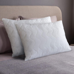 كومفورتك وسادة طبية عالية الجودة 50x75 - قطعتين - ابيض Komfortec Quilted Pillow 50x75 - 2 Piece - White