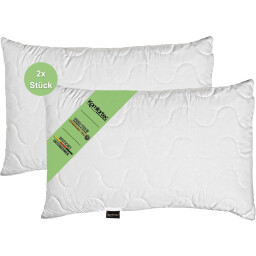 كومفورتك وسادة طبية عالية الجودة 50x75 - قطعتين - ابيض Komfortec Quilted Pillow 50x75 - 2 Piece - White