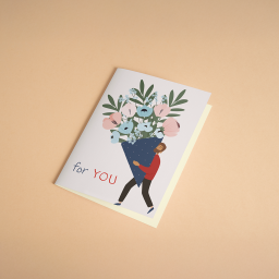 بطاقة تهنئة - حكاية ورد Greeting Card