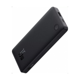 باور بانك Baseus Airpow Lite 10000mAh للشحن السريع 15W مع منفذ Type-C ومنفذ USB-A - أبيض Baseus Airpow Lite 10000mAh Fast Charge Power Bank 15W With Type-C and USB-A Port - White