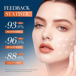 بكج العنايه المتكامله للبشره بالفيتامين c SADOER Vitamin C Whitening Skincare  Set