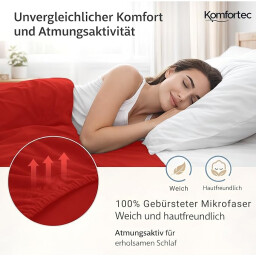 كومفورتك مفرش سرير قطني 180x200 رمادي GrayKomfortec Cotton Bedspread 180x200