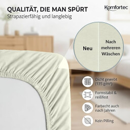 كومفورتك مفرش سرير قطني 180x200 رمادي GrayKomfortec Cotton Bedspread 180x200