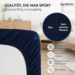 كومفورتك مفرش سرير قطني 200x200 - اخضر Komfortec Cotton Bedspread 200x200 - Green