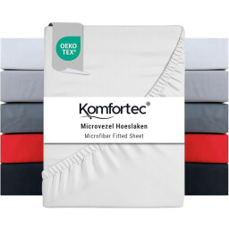 كومفورتك مفرش سرير مايكروفايبر 180x200 - ازرق Komfortec Microfiber Bedspread 180x200 - Blue