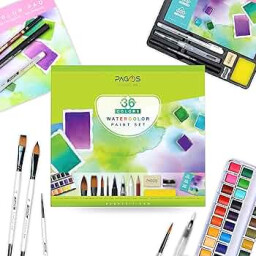 بوكس الوان مائية Water color box