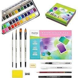 بوكس الوان مائية Water color box