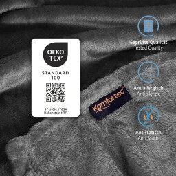 كومفورتك بطانية شتوية خفيفة 150x200 - Komfortec Winter Blanket 150x200 -