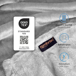 كومفورتك بطانية شتائية 240x220 Komfortec Winter Blanket 240x220